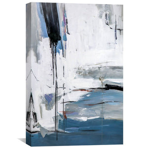 Leveling Arctic Oil Painting Oil Clock Canvas