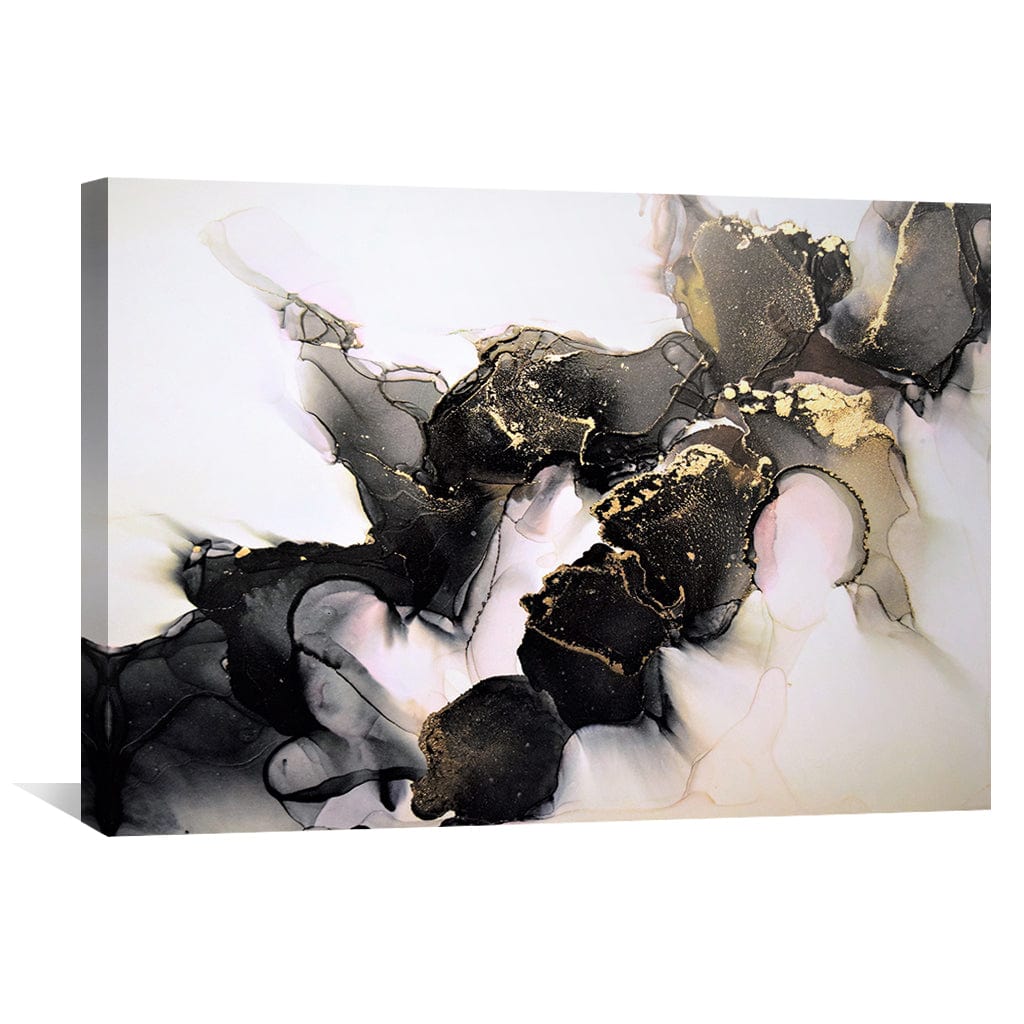 Light and Shadow Canvas Art Clock Canvas