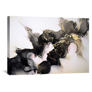 Light and Shadow Canvas Art Clock Canvas