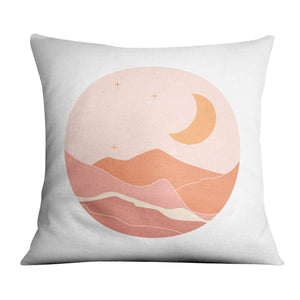 Light Horizon A Cushion Cushion 45 x 45cm Clock Canvas