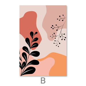 Light Horizon Canvas Art B / 30 x 45cm / Unframed Canvas Print Clock Canvas