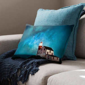 Lighthouse and the Stars Cushion Cushion Cushion Landscape Clock Canvas