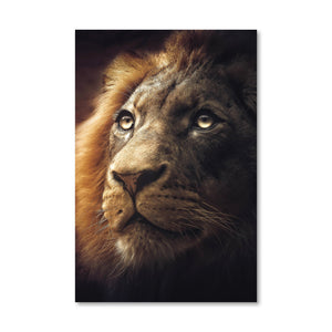 Lion King Canvas Art Clock Canvas