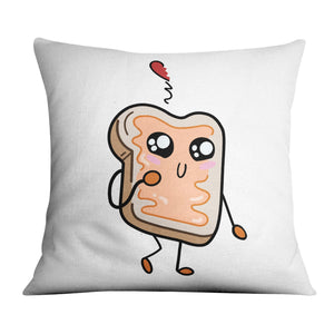 Love Sandwich Cushion Cushion A / 45 x 45cm Clock Canvas