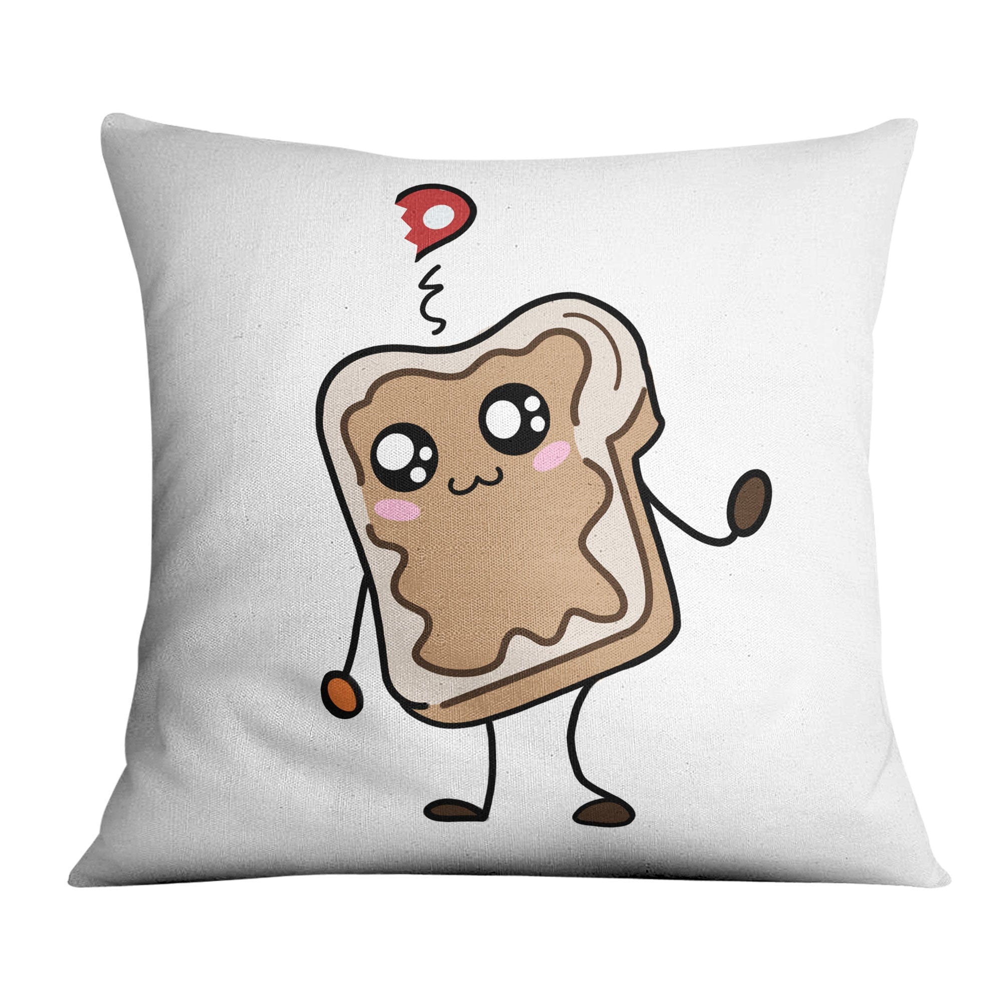Love Sandwich Cushion Cushion B / 45 x 45cm Clock Canvas