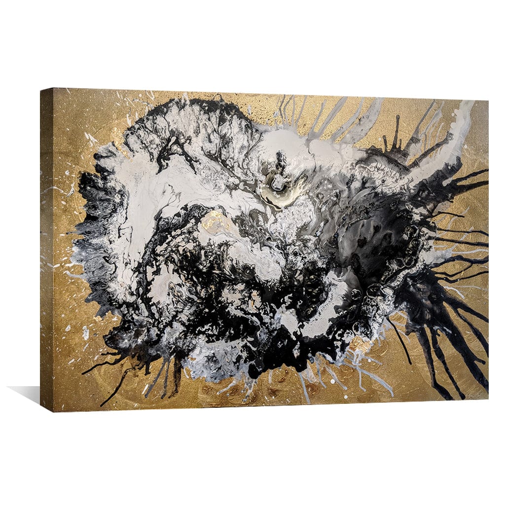 Luxe Canvas Art Clock Canvas