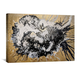 Luxe Canvas Art Clock Canvas