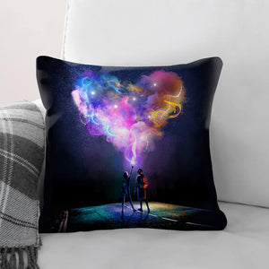 Magic Love Cushion Cushion 45 x 45cm Clock Canvas