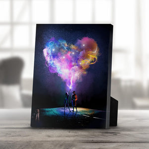 Magic Love Desktop Canvas Desktop Canvas Clock Canvas