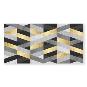 Marble and Gold Art IV Canvas Art Clock Canvas