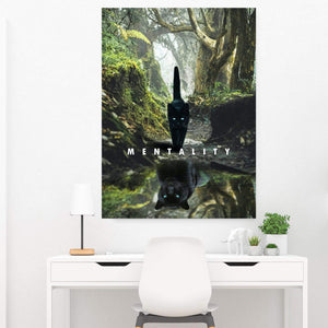 Mentality Clock Canvas
