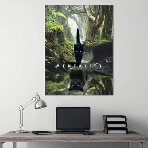 Mentality Clock Canvas