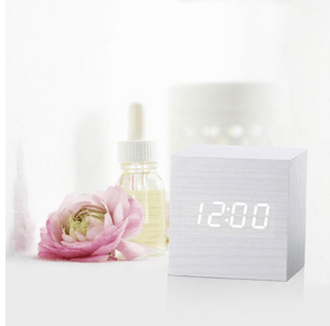 Mikado White Pine Clock Canvas