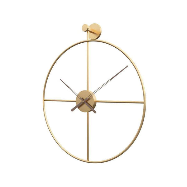 Milano Clock 50cm / Gold Clock Canvas