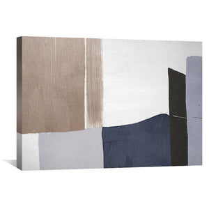 Minimal Emote Canvas Art Clock Canvas