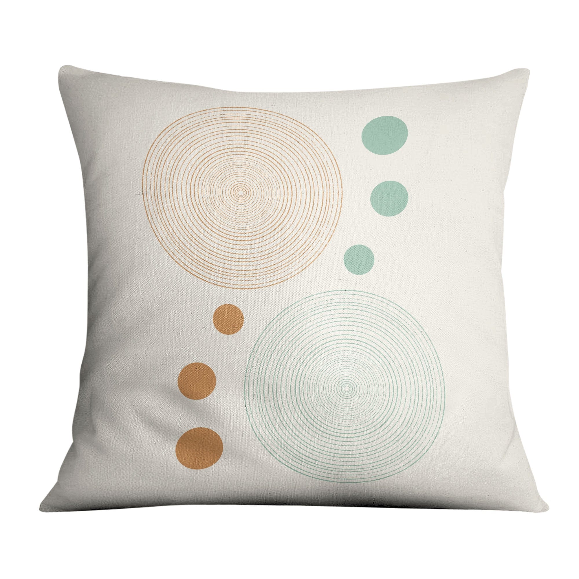 Minimal Shapes A Cushion Cushion 45 x 45cm Clock Canvas