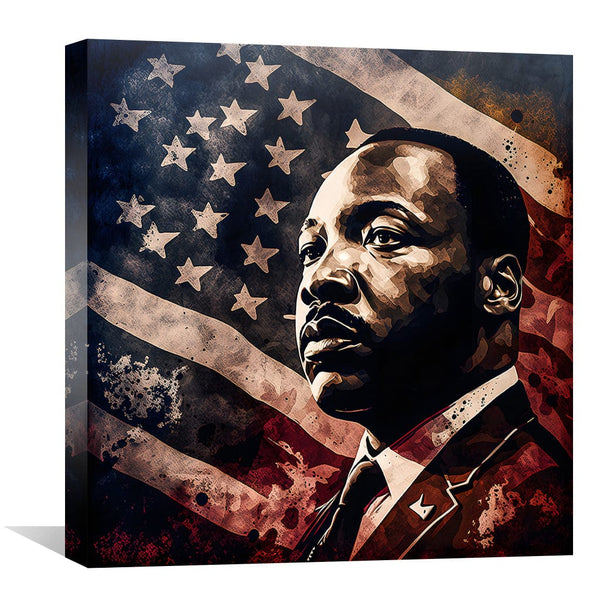 Martin Luther King Art Print, MLK Canvas