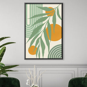 Modern Floral Set 11 Canvas Art 30 x 45cm / Unframed Canvas Print Clock Canvas