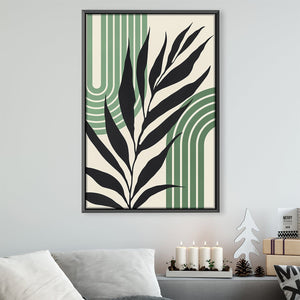 Modern Floral Set 12 Canvas Art 30 x 45cm / Unframed Canvas Print Clock Canvas