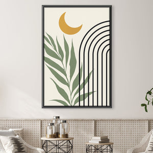 Modern Floral Set 7 Canvas Art 30 x 45cm / Unframed Canvas Print Clock Canvas