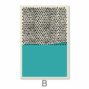 Modern Ocean Canvas Art B / 40 x 50cm / No Board - Canvas Print Only Clock Canvas