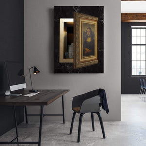 Mona Money Clock Canvas