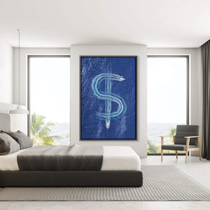 Money Yacht Clock Canvas