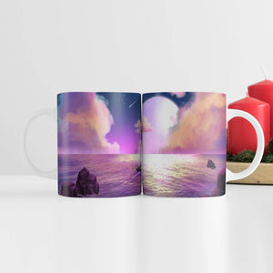 Moonlight Dream Mug Mug White Clock Canvas