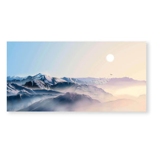 Mountain Horizon Canvas - Single Panel Art Clock Canvas
