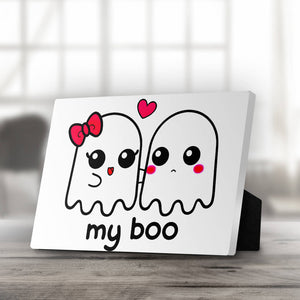 My Boo Desktop Canvas Desktop Canvas Clock Canvas