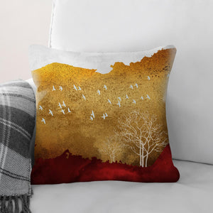 Mystical Forest A Cushion Cushion Cushion Square Clock Canvas