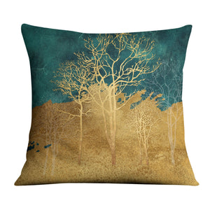 Mystical Forest B Cushion Cushion Cushion Square Clock Canvas