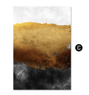 Mystical Forest Canvas Art C / 40 x 50cm / No Board - Canvas Print Only Clock Canvas