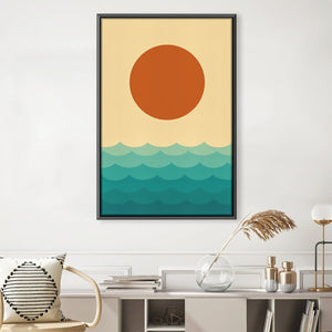 Natural Landscape 1 Canvas Art 30 x 45cm / Unframed Canvas Print Clock Canvas