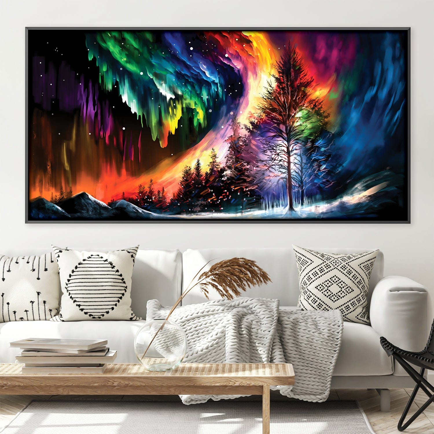 Natures Light Canvas Art Clock Canvas