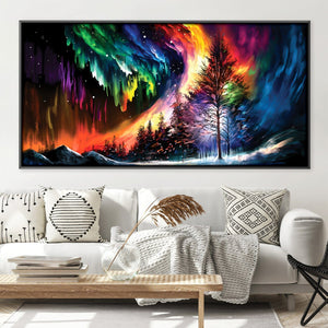 Natures Light Canvas Art Clock Canvas