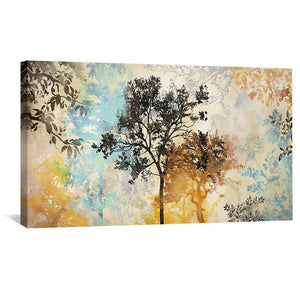 Natures Patterns Canvas Art Clock Canvas