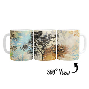 Natures Patterns Mug Mug White Clock Canvas