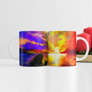 New Beginnings Mug Mug White Clock Canvas