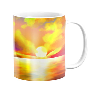 New Beginnings Mug Mug White Clock Canvas