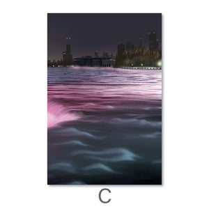 Niagara Falls Canvas Art C / 40 x 60cm / Unframed Canvas Print Clock Canvas