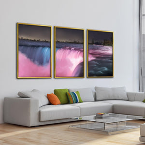 Niagara Falls Canvas Art Clock Canvas