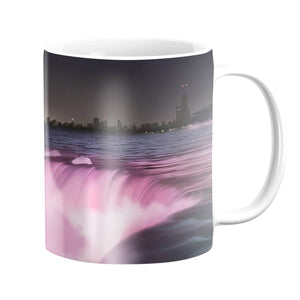 Niagara Falls Mug Mug White Clock Canvas