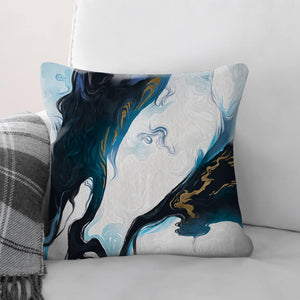 Nordic River C Cushion Cushion Cushion Square Clock Canvas