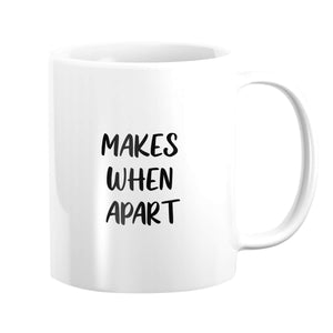 Nothing Makes Sense Mug Mug Clock Canvas