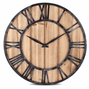 Oakwood Timepiece Clock 40cm Clock Canvas