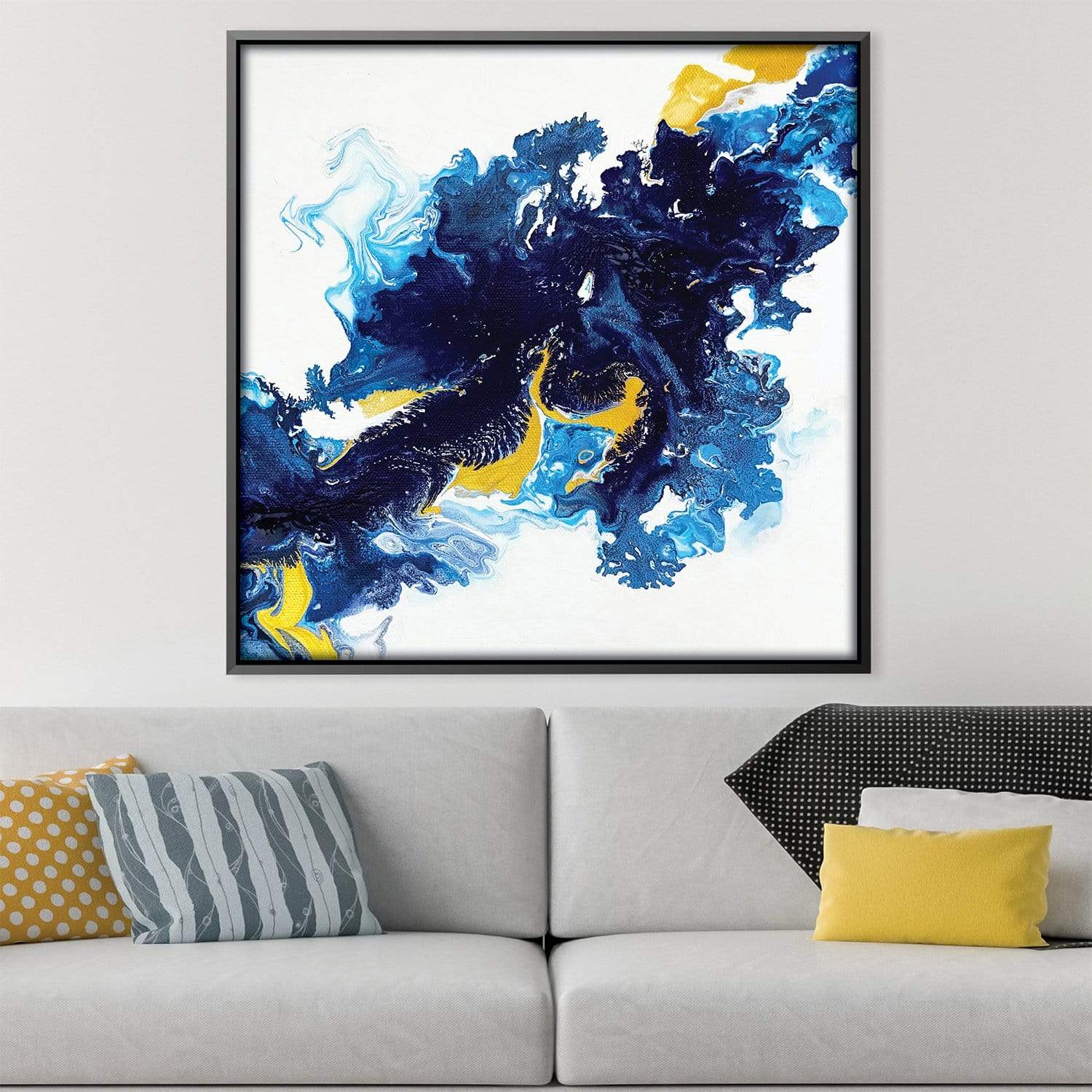 Ocean Magic Canvas Art Clock Canvas