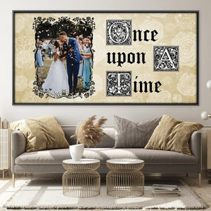 Once Upon a Time Canvas Art Clock Canvas
