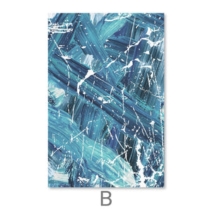 Painted Emotion Canvas Art B / 30 x 45cm / Unframed Canvas Print Clock Canvas