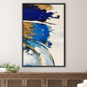 Painted Unity Oil Painting Oil 30 x 45cm / Oil Painting Clock Canvas